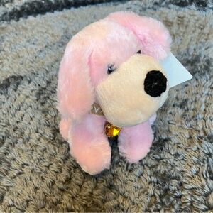 FAO Schwarz Penelope Pup plush toy November birthstone-themed design 4” *NEW*